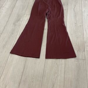 Anthropologie Deep Red Trousers